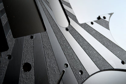 Custom Textured Rising Sun Pickguard IBANEZ JEM or RG550 Japan