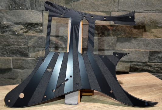 Custom Textured Rising Sun Pickguard IBANEZ JEM or RG550 Japan