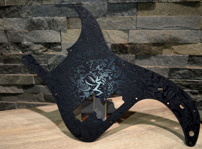 Custom psychedelic Standard P Bass Pickguard Precision Bass 13 hole Fits Fender USA