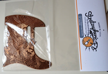 Custom Distressed Iron City Beer Pickguard - Fits Fender Telecaster - USA Made