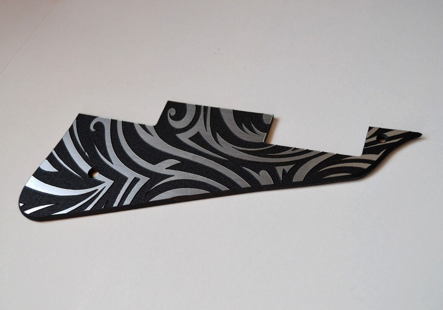 Faux Brushed Aluminum Textured Pickguard - Fits Gibson Les Paul Standard - USA