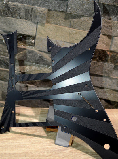 Custom Textured Rising Sun Pickguard IBANEZ JEM or RG550 Japan