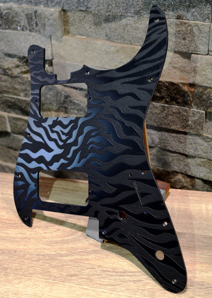 Black Bengal Stripe Pickguard for Charvel Pro-Mod So-Cal  Floyd Rose